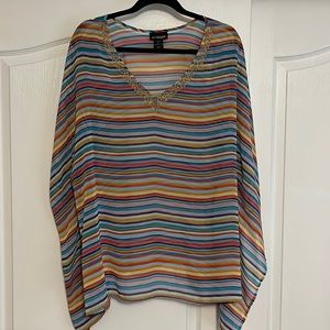 Lane Bryant Sheer Poncho 18/20